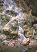 This falls is one of the attractions in Jordan.